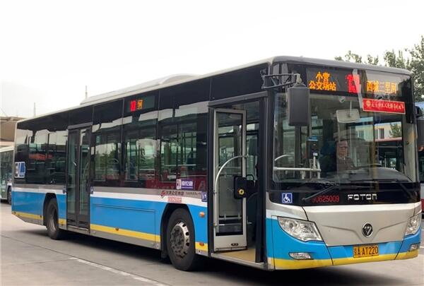 北京公交13路采用福田欧辉纯电动公交车搭载的是微宏快充动力电池