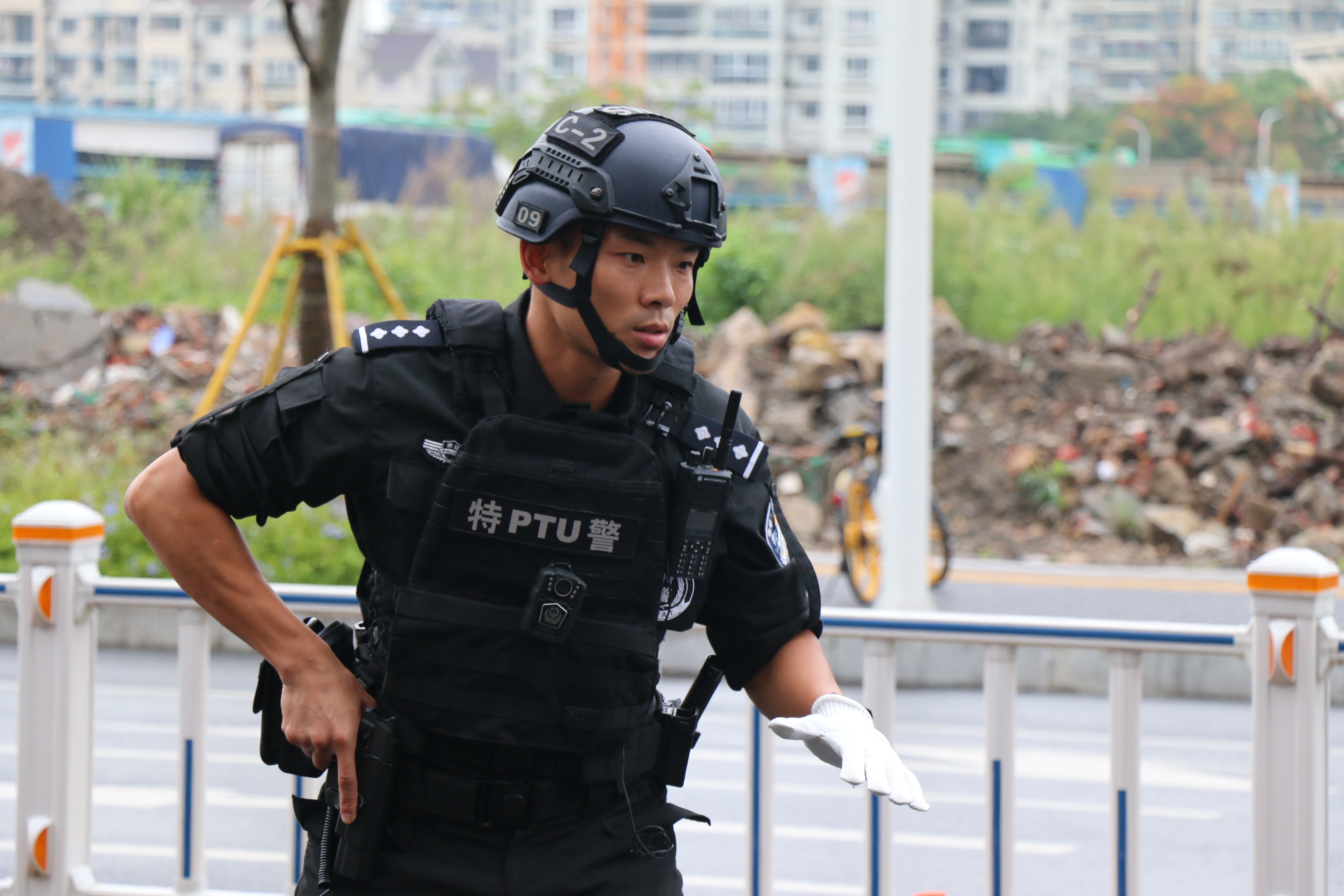 2020年9月，叶永亮参加温州市特警系统警辅协作实战技能比武2.JPG