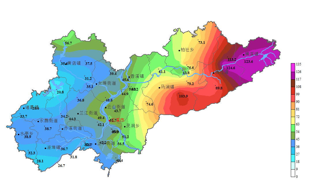 兰溪市气象台18时发布重要气象情况预报