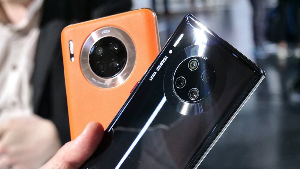 キズ多め中古 Huawei Mate 30 Pro シルバー 香港版