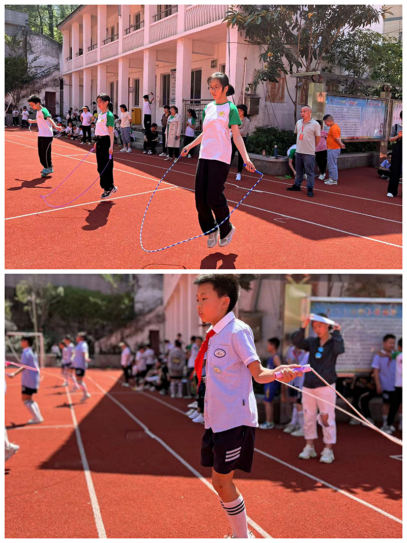 油竹实验小学彭括校区举行全校学生素质运动会-青田之家基金会