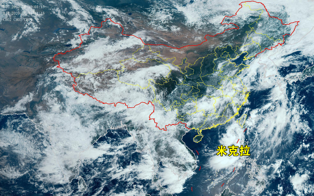 第6号台风"米克拉"生成,对我县影响并不明显