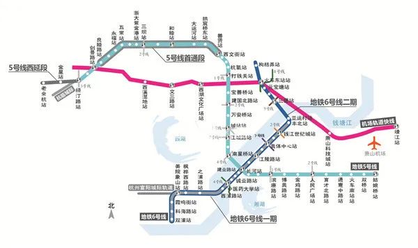 都市快报 自从2019年11月,杭州地铁5号线(姑娘桥站-金星站)的宝善桥