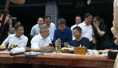 今天马云来开化了