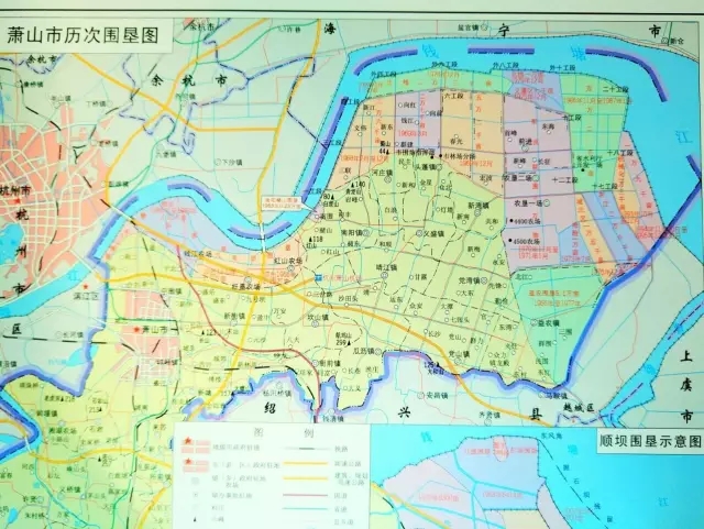 杭州市萧山地图高清版