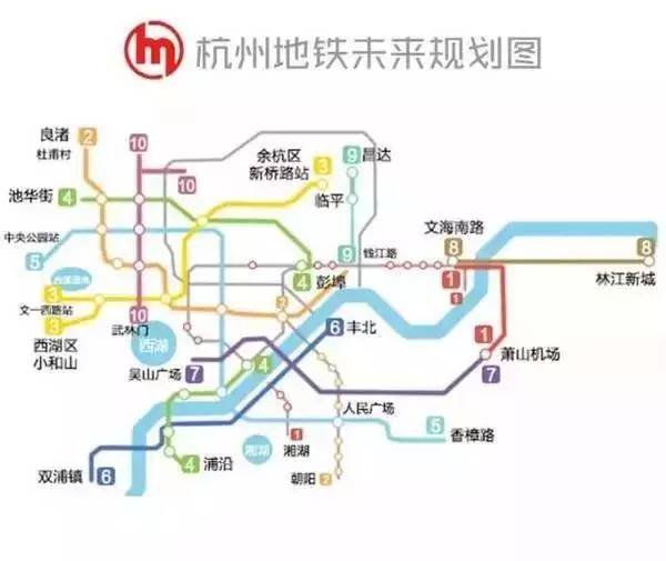 揭密杭州地铁10条线,与萧山有关的线路是几分?
