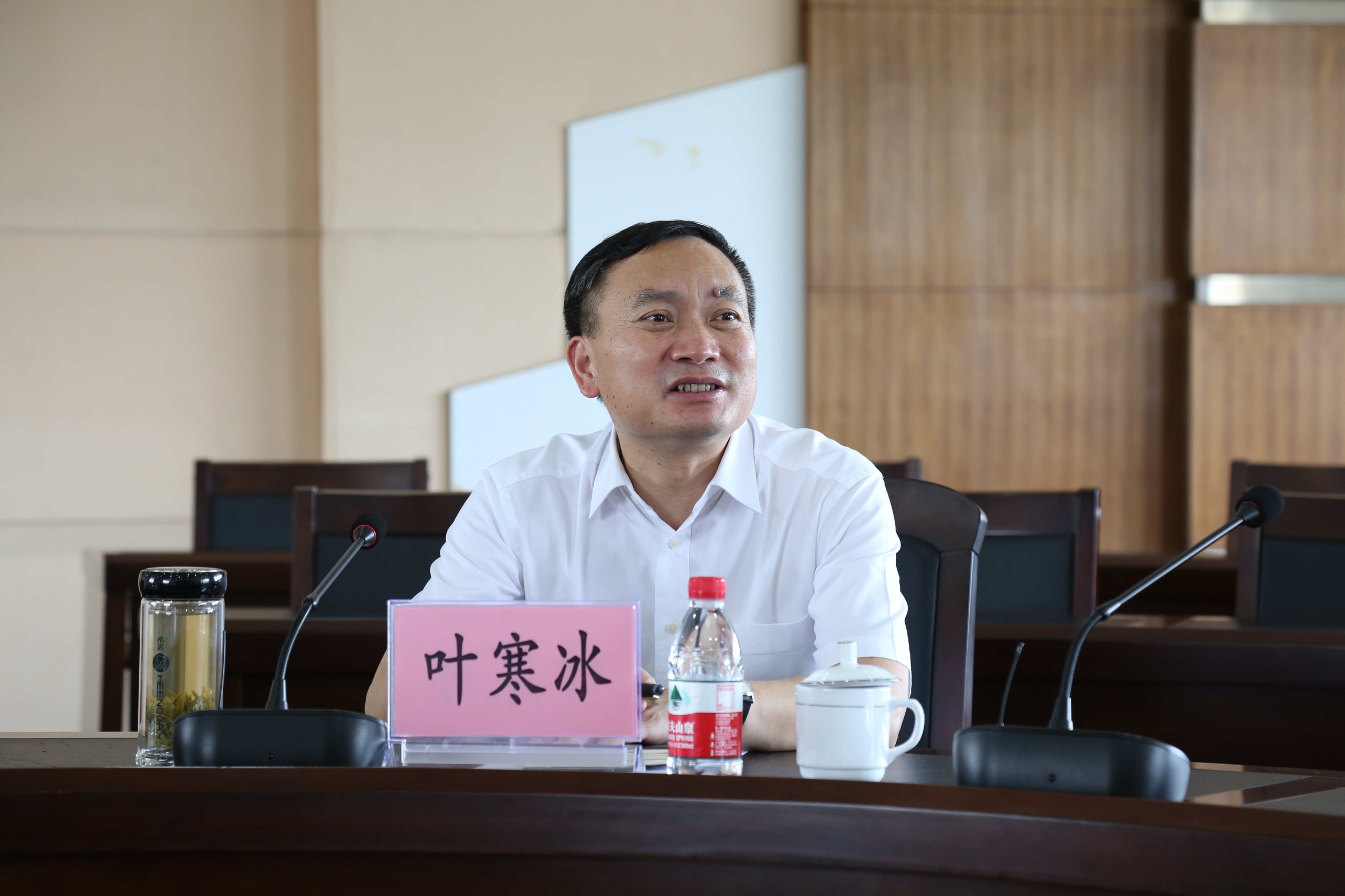 市委常委、市公安局局长叶寒冰视察湘湖_湘湖