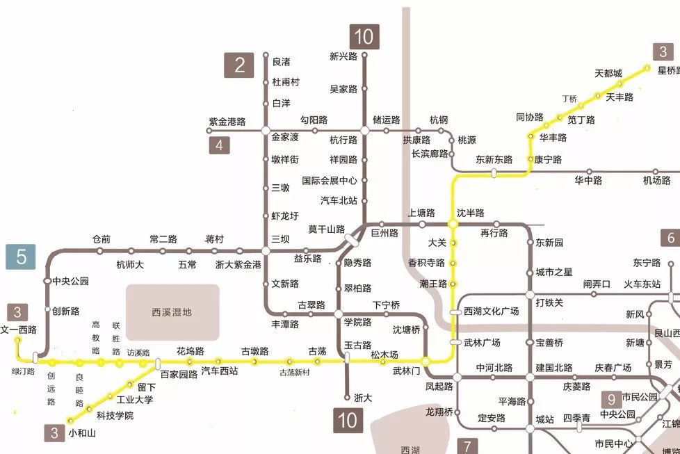定了!杭州地铁3号线位置公布，共设35站!快看哪个离你家最近