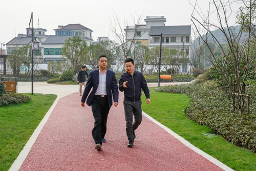 副区长罗林锋到义桥调研文旅融合工作