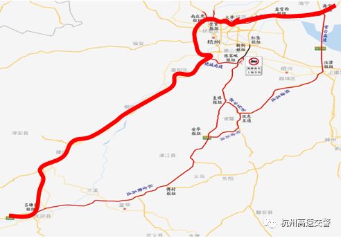 萧山塘新线三益线104国道等道路最近有点堵