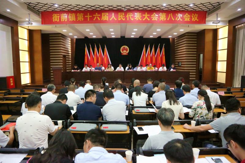 衙前镇第十六届人民代表大会第八次会议顺利召开