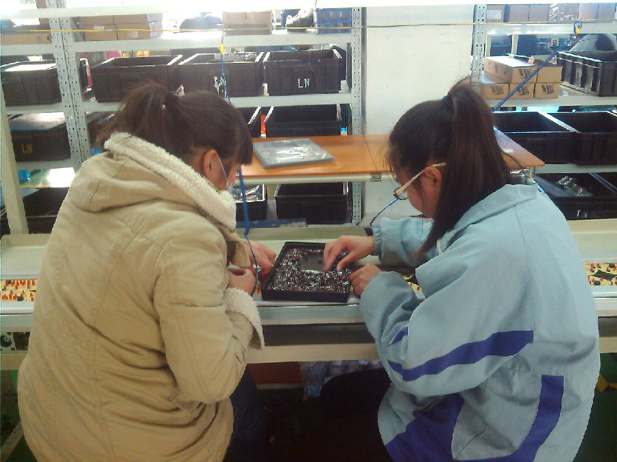 萧山三职教师走访实习学生