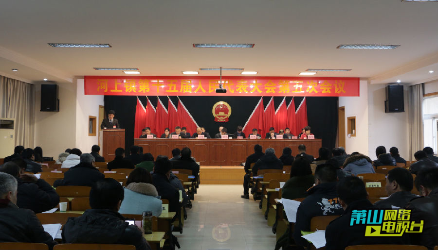 河上镇第十五届人代会第五次会议顺利召开