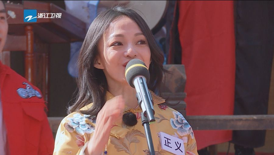 张韶涵,韩雪,宋小宝《奔跑吧》上演"古代演唱会"惊艳开唱_浙江卫视