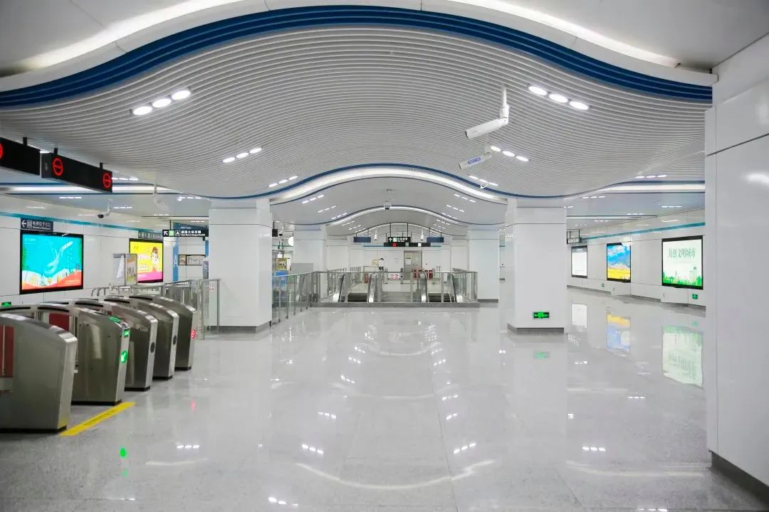 杭州地铁莫邪塘站图片