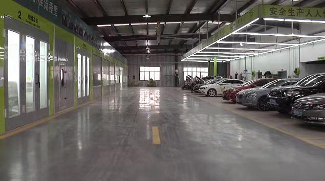 湖州南浔全市首个绿色钣喷共享中心建成助力蓝天保卫战