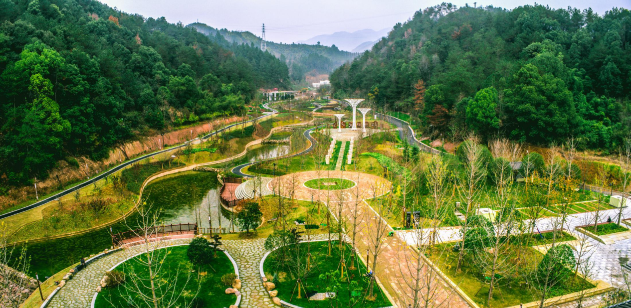 华东药用植物园昔日荒山变身华东地区药用植物宝库