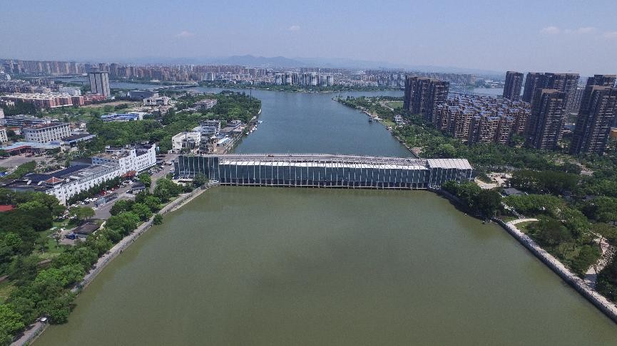 宁波走进姚江大闸感受水利文化
