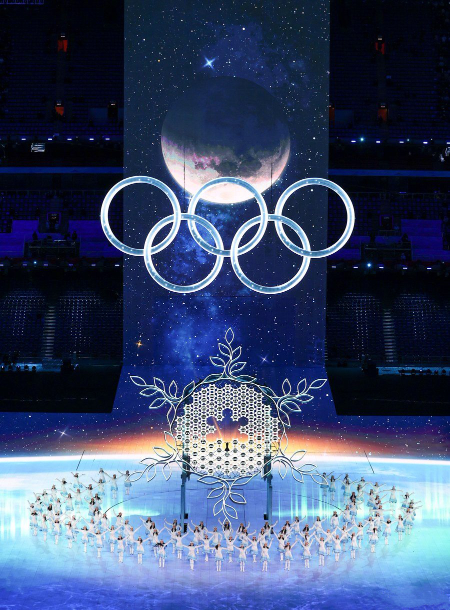 冬奥会开幕式过程图片