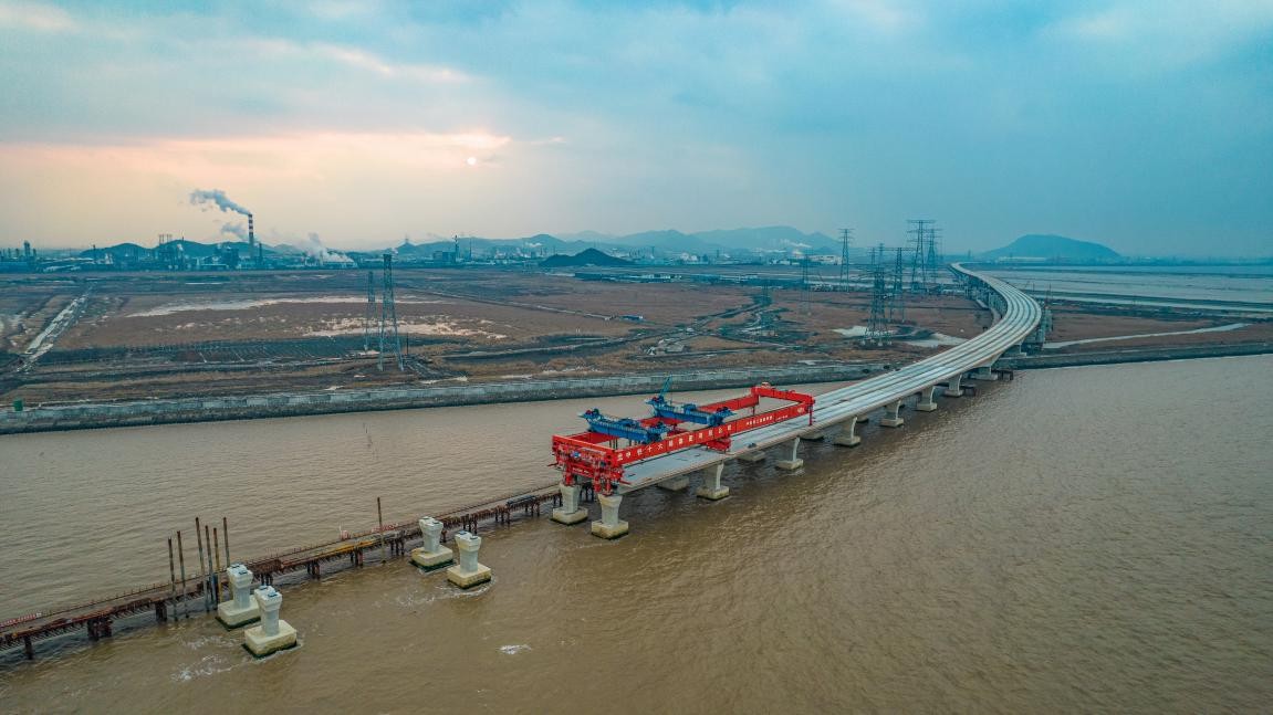 杭甬复线宁波一期项目形象进度超70