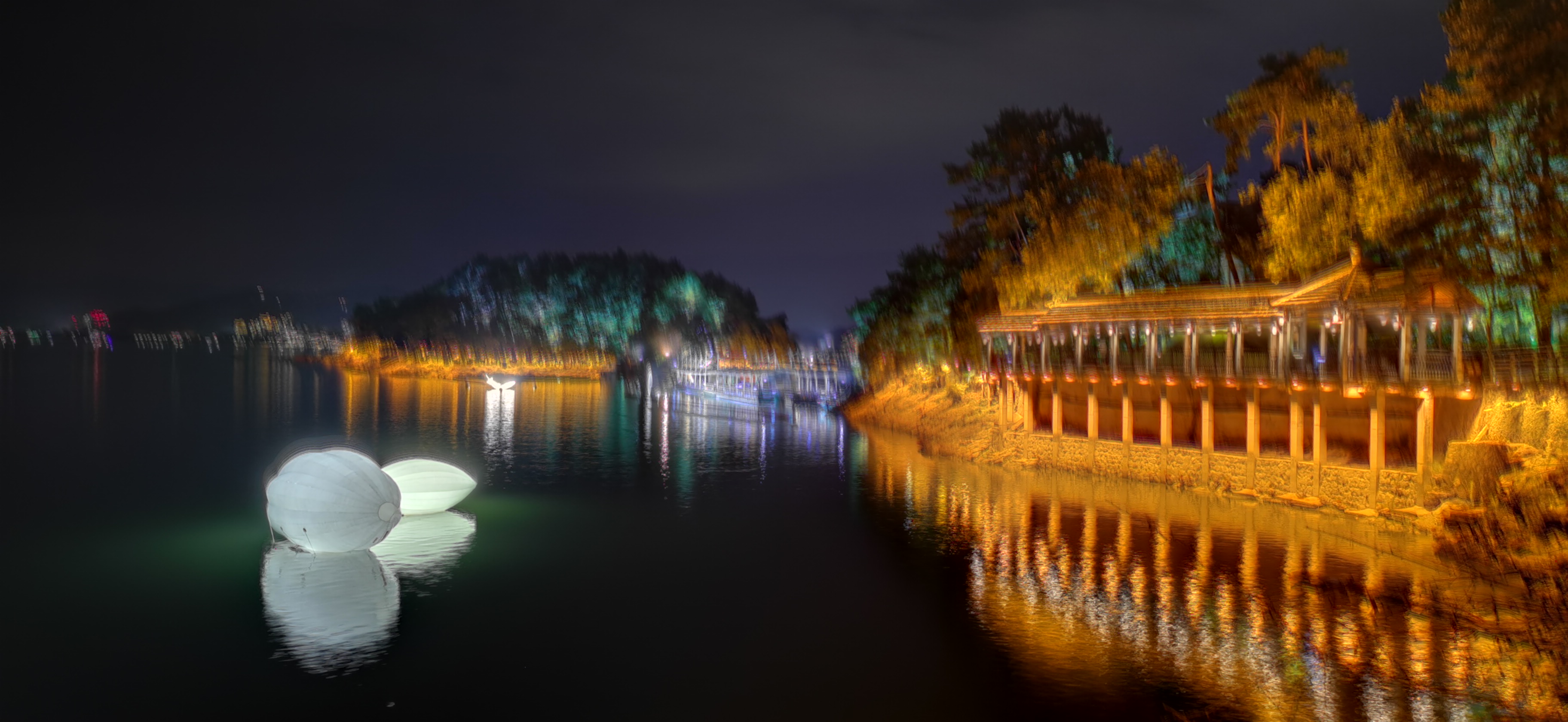 千岛湖夜景最美的地方图片