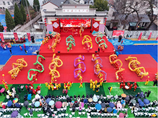 德清乾元灯映三十光阴龙腾千年古城