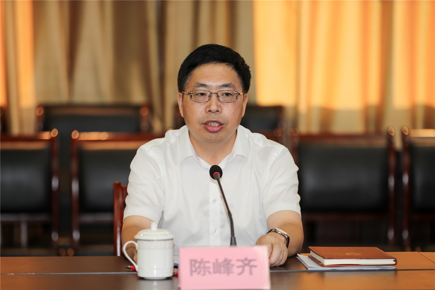 陈峰齐在调研卫生健康工作时强调:提升能力狠抓项目 打响"康养兰溪"