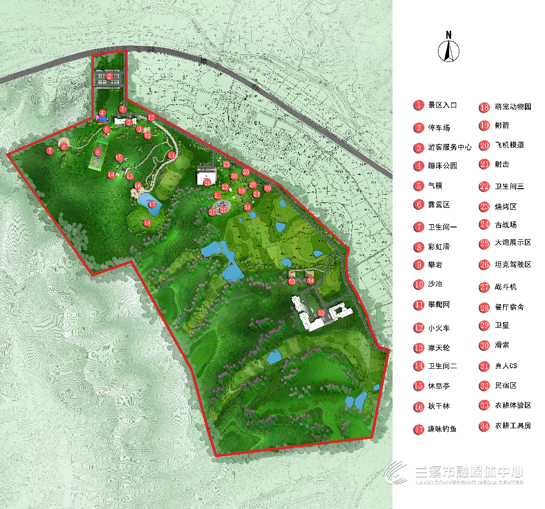 兰溪飞鸿军事主题乐园开工
