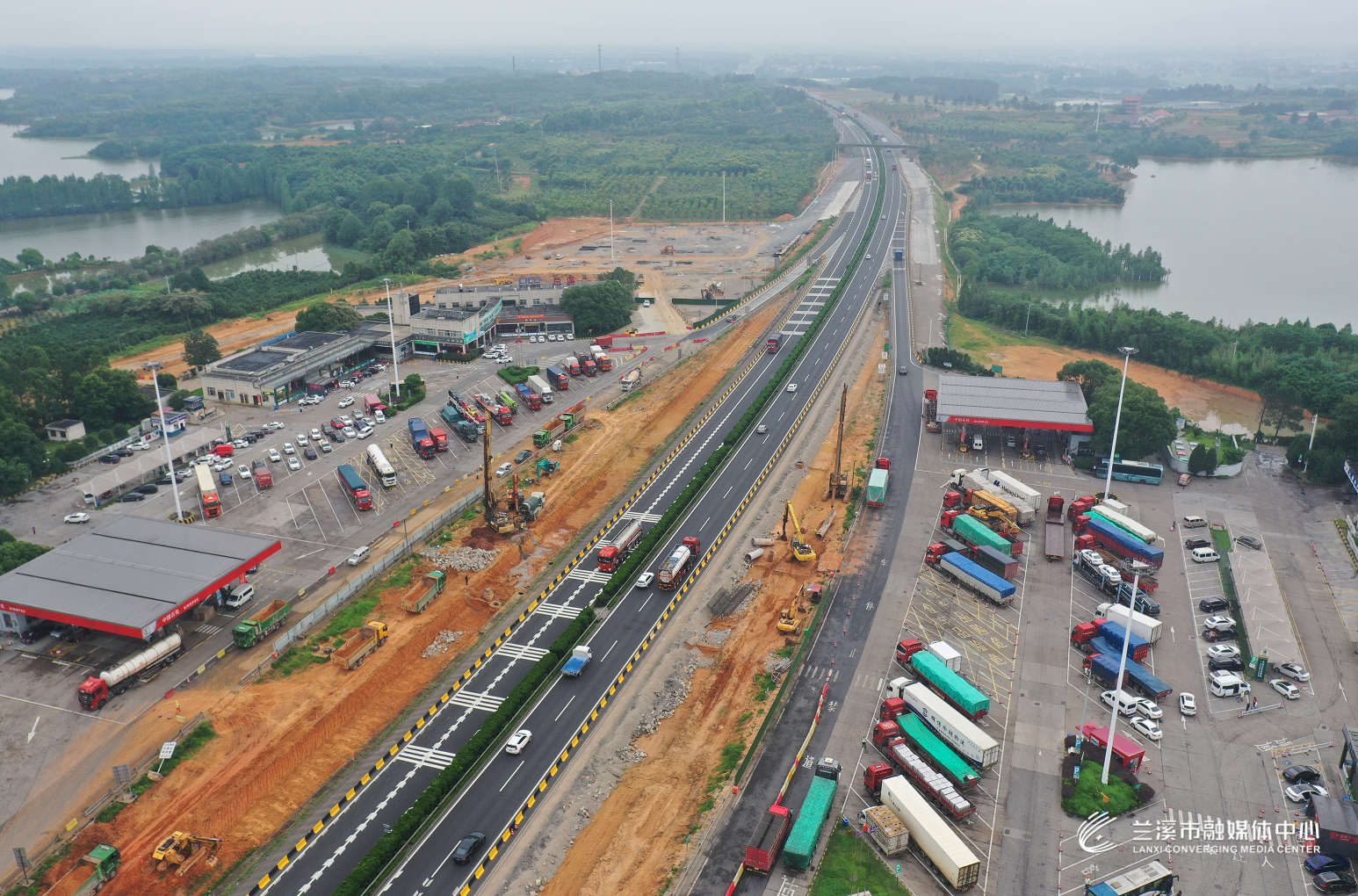 兰溪:杭金衢兰溪服务区 整体改造提升