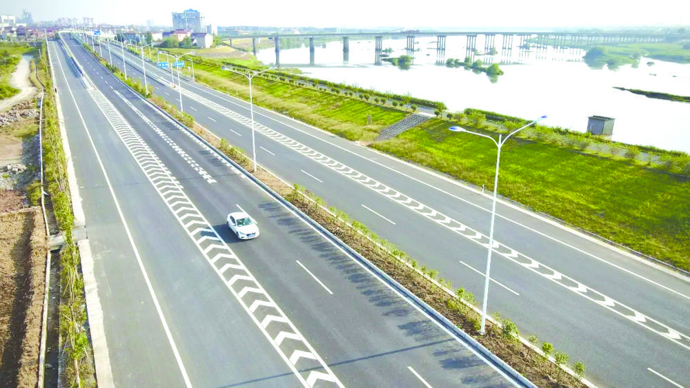 灵洞打造金兰中线景观带风景线