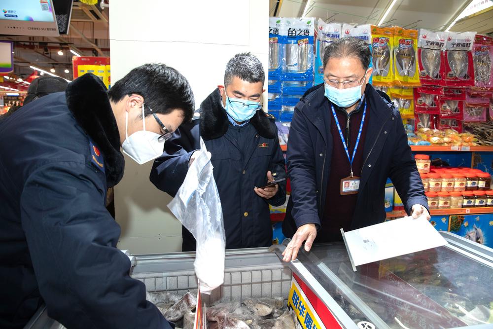 兰溪从严落实进口冷链食品监管