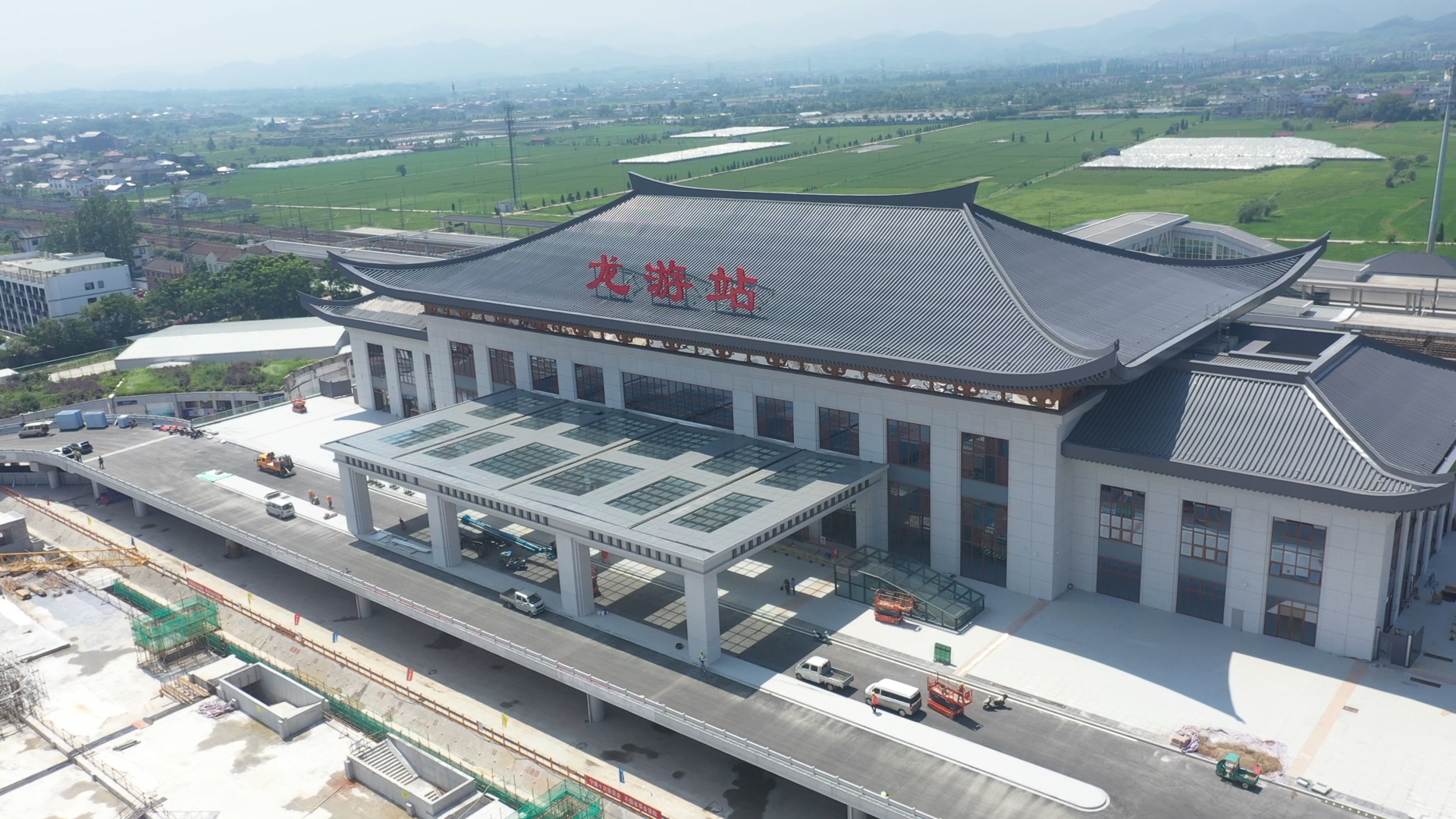 快讯丨今天,龙游火车站新站房启用