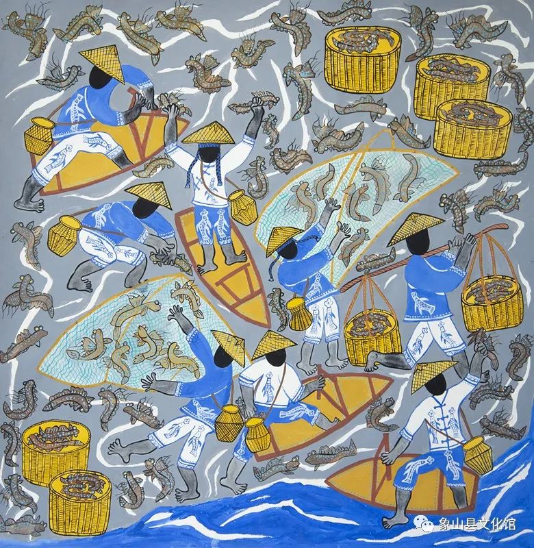 首届中国(洞头)渔民画大展象山作品获佳绩!