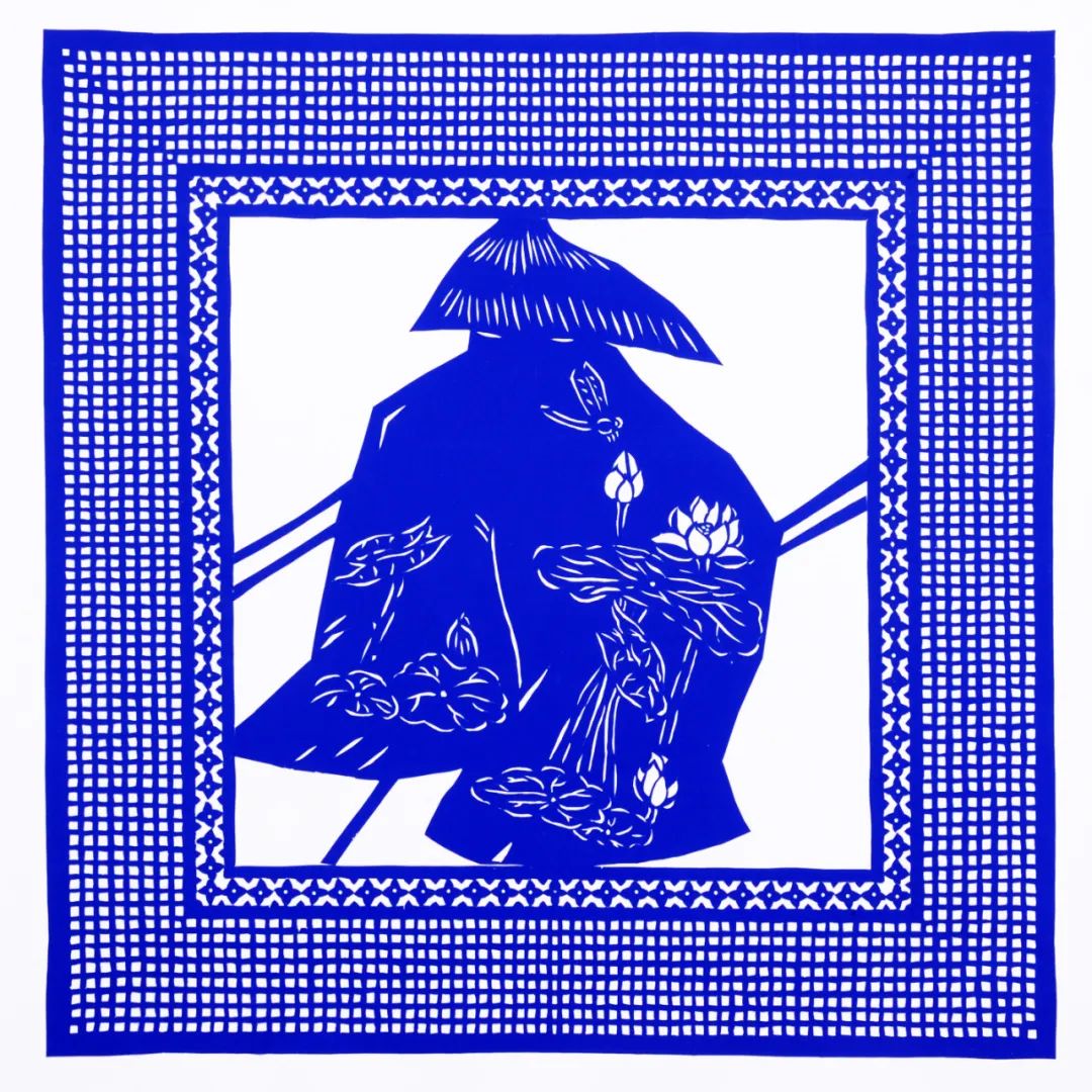 巧手剪纸话廉洁谢才华作品象廉相依荣获一等奖