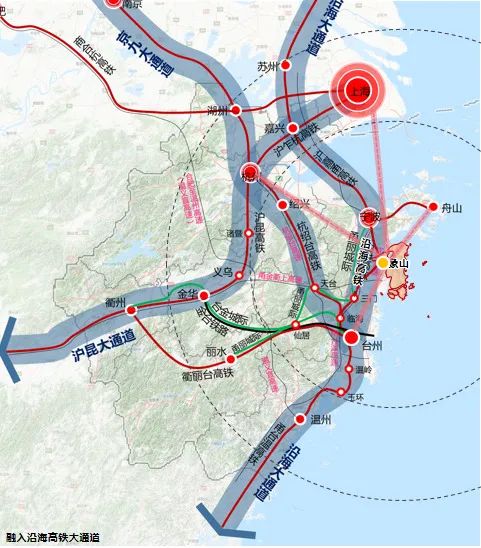 象山将融入"八纵八横"沿海高铁大通道