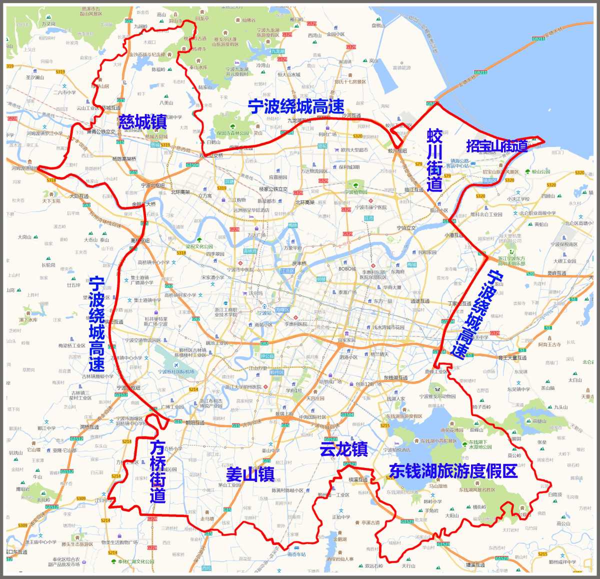 宁波限购圈地图2021图片