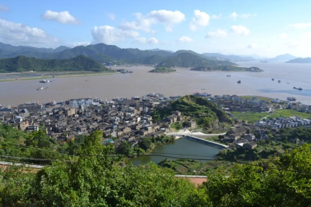 乡村之美象山东门渔村在海边沐浴清新海风