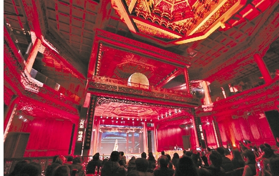 嵊州越剧小镇古戏楼