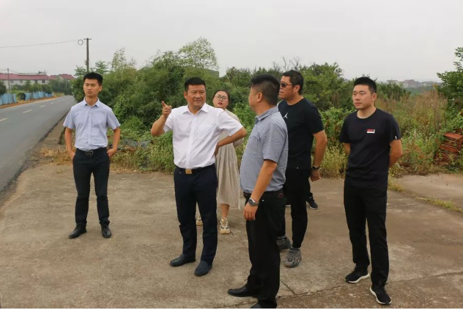 衢州航埠镇发扬双抢精神抢抓全国文明城市创建与重点项目拔钉清障扫尾