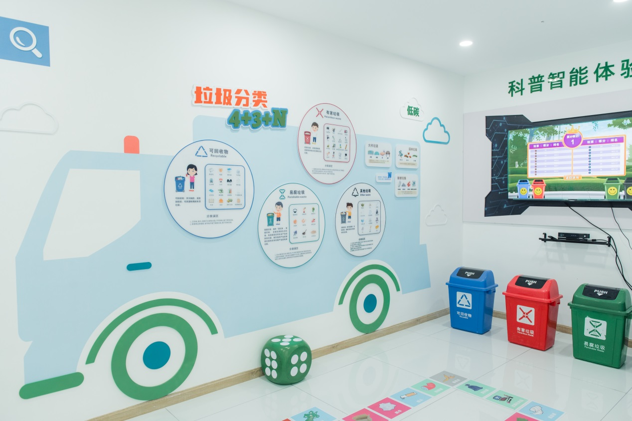 南太湖新区凤凰街道打造垃圾分类展厅播撒绿色文明种子