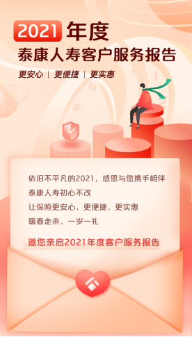 泰康人寿2021年度客户服务报告解读一站式健康管理您身边的健康元宇宙
