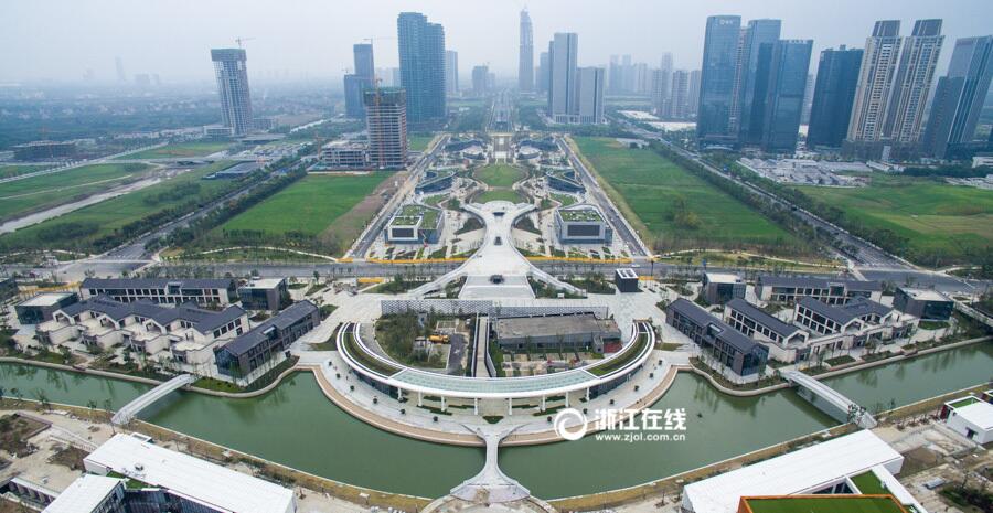 钱江世纪城沿江景观带建设进入扫尾阶段_湘湖网_湘湖视界