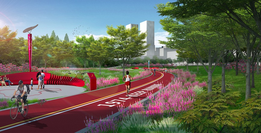 杭州亚运环形绿廊规划出炉将引入4公里亚运之路