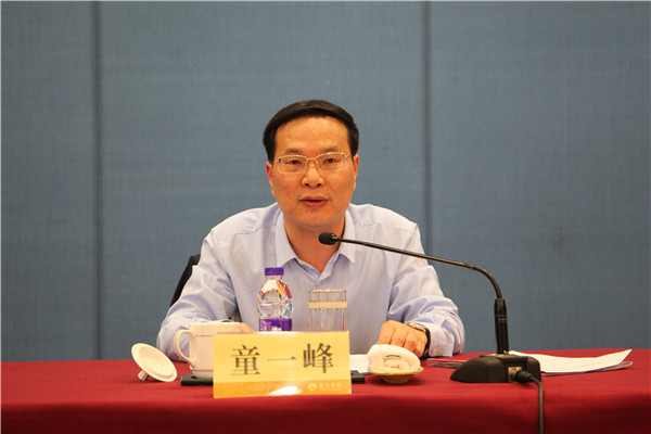 4月2日,区知联会召开2018年度全体会员大会,区委常委,统战部长童一峰