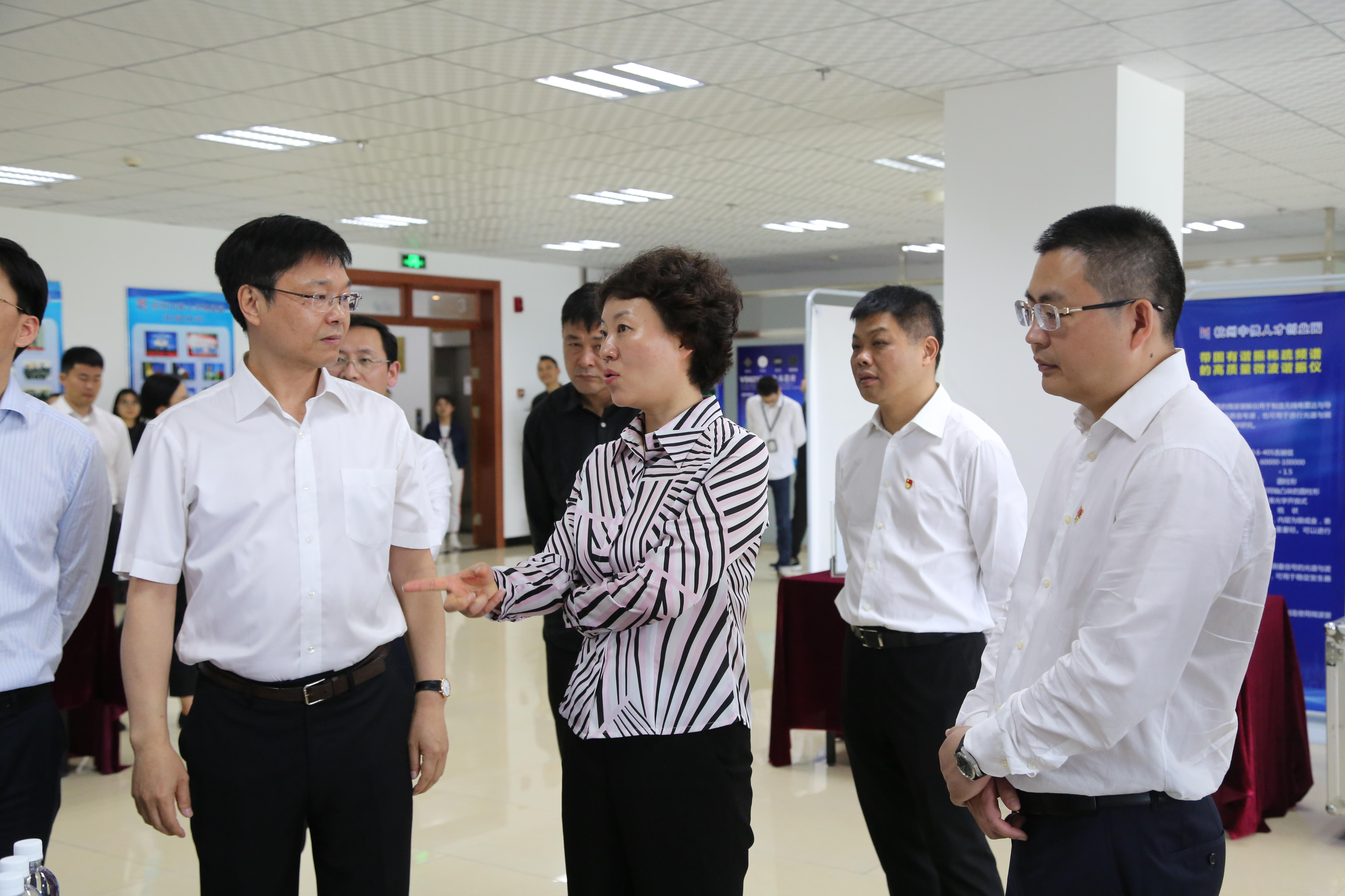 市委常委,区委书记佟桂莉专题调研闻堰街道