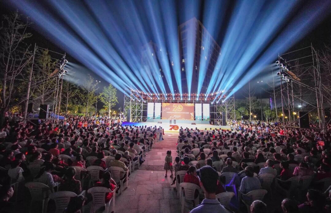 义桥镇举行庆祝中华人民共和国成立七十周年文艺晚会