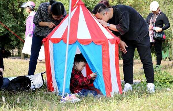 首届戴村亲子帐篷节 打造郊野活力小镇