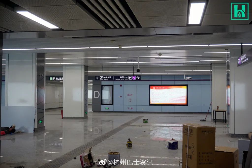 萧山人,地铁7号线指示牌已安装!新照曝光!_湘湖网_湘湖视界