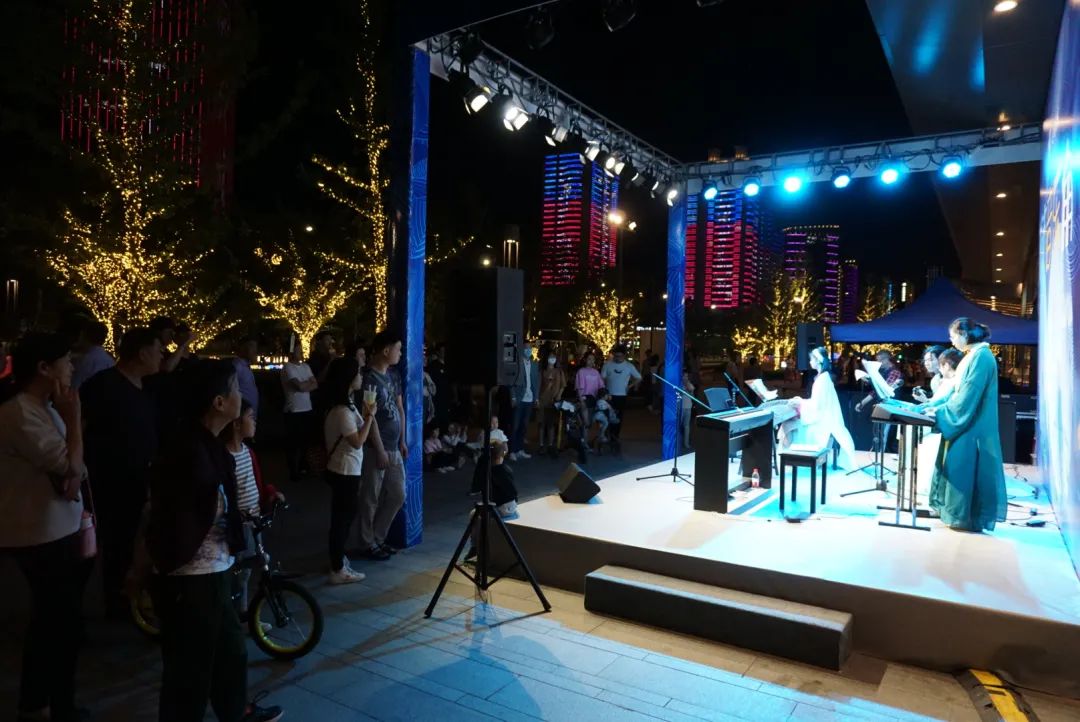 热闹萧山此地多了个城市音乐角今后每个月都有表演