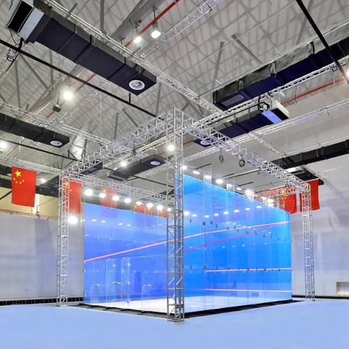 杭州亚运会国博壁球馆顺利通过赛事功能验收